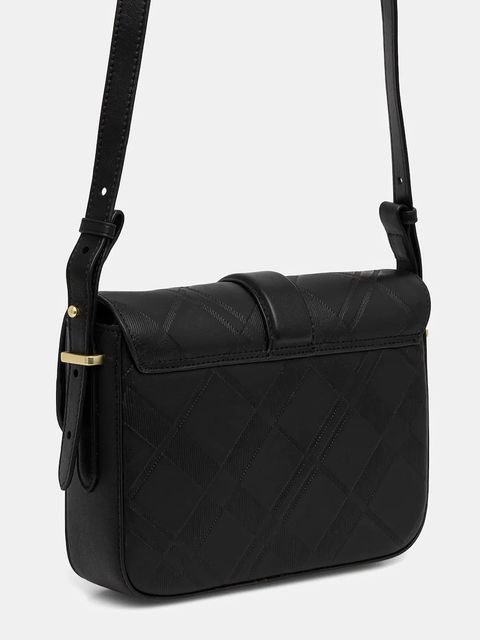 Barbour torebka skórzana Rosa kolor czarny LBA0509