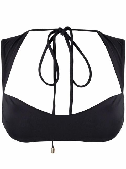 La Reveche Maria open-back bikini top - Black - zdjęcie produktu nr 1