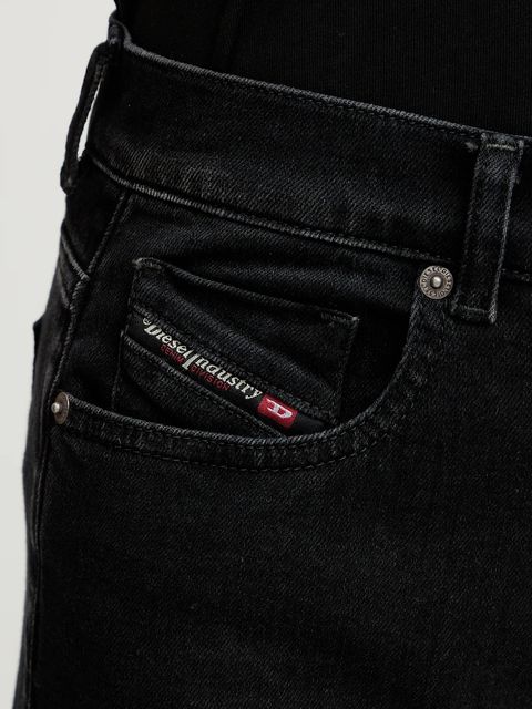 Diesel jeansy 1979 D-AKEMI L.32 damskie kolor czarny A03624.09N89