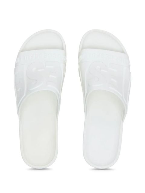 Diesel Sa-Pamela H logo-embossed slides - White - zdjęcie produktu nr 2