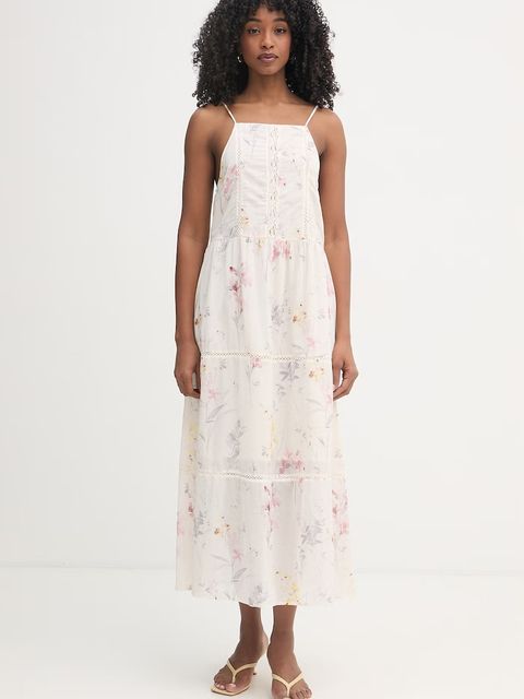 Fracomina sukienka z wiskozą - zdjęcie produktu nr 2