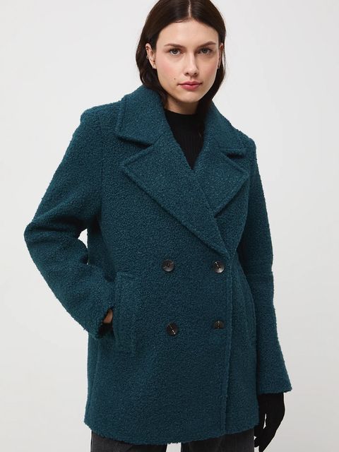 Medicine kurtka krótka kolor turkusowy