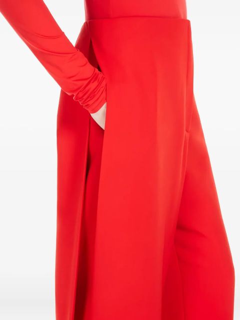 Sportmax panelled trousers - Red - zdjęcie produktu nr 2
