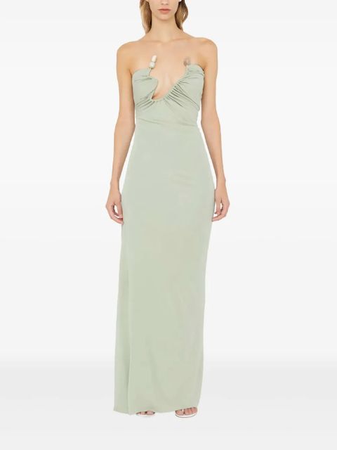 Christopher Esber Odessa evening gown - Green