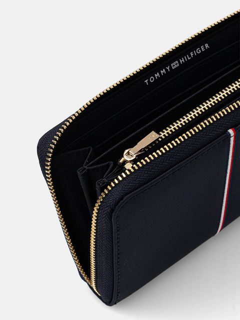 Tommy Hilfiger portfel damski kolor granatowy AW0AW17954