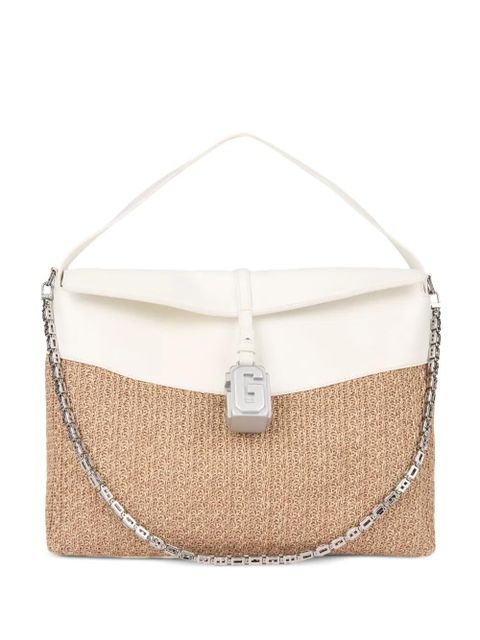 GCDS Mega Comma shoulder bag - White - zdjęcie produktu nr 1