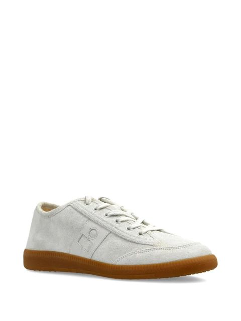 ISABEL MARANT Klyce suede lace-up sneakers - Neutrals - zdjęcie produktu nr 2