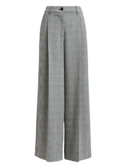 Essentiel Antwerp check-pattern trousers - Grey - zdjęcie produktu nr 1
