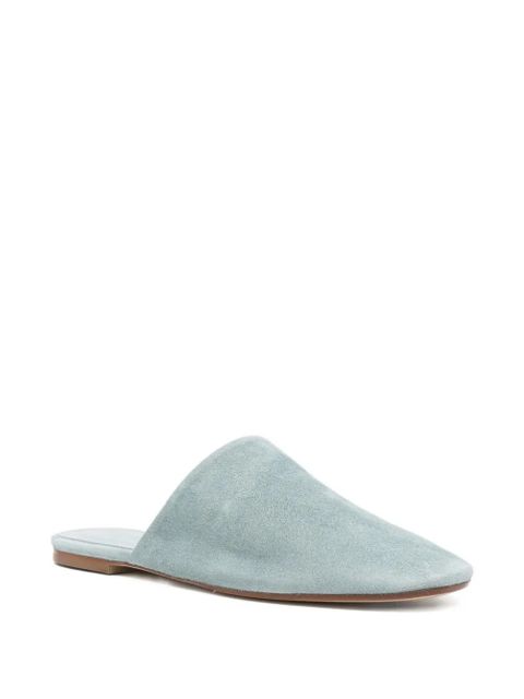 Aeyde Rega suede mules - Blue - zdjęcie produktu nr 2