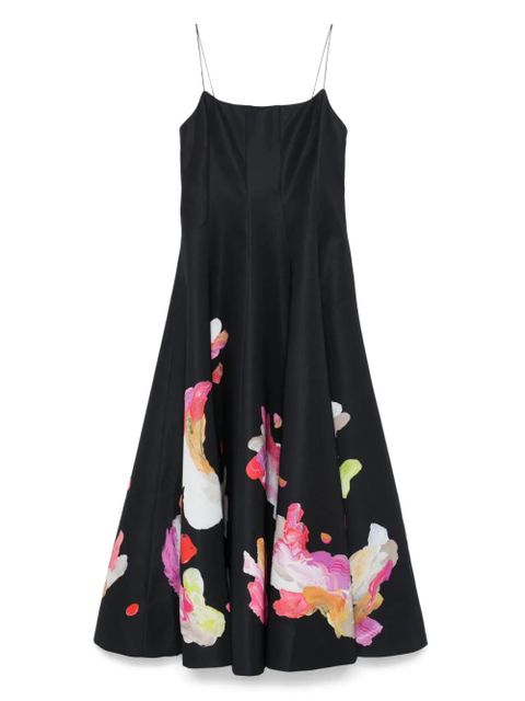 Acler abstract-print dress - Black - zdjęcie produktu nr 1