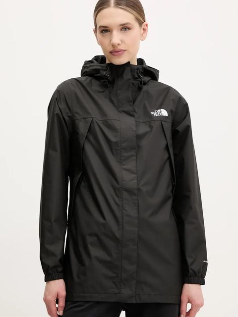 The North Face kurtka Antora Rain damska kolor czarny przejściowa NF0A8BKCJK31 - zdjęcie produktu nr 1