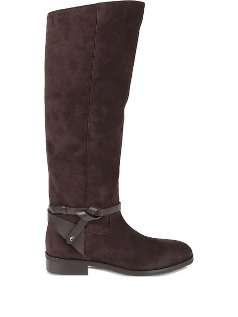 Jimmy Choo Lawton slingback-strap boots - Brown - zdjęcie produktu nr 1