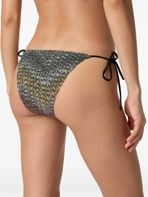 Missoni tie-fastening bikini set - Black