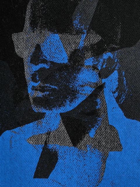 Karl Lagerfeld Jeans spódnica jeansowa kolor szary mini prosta A2W12025 - zdjęcie produktu nr 2