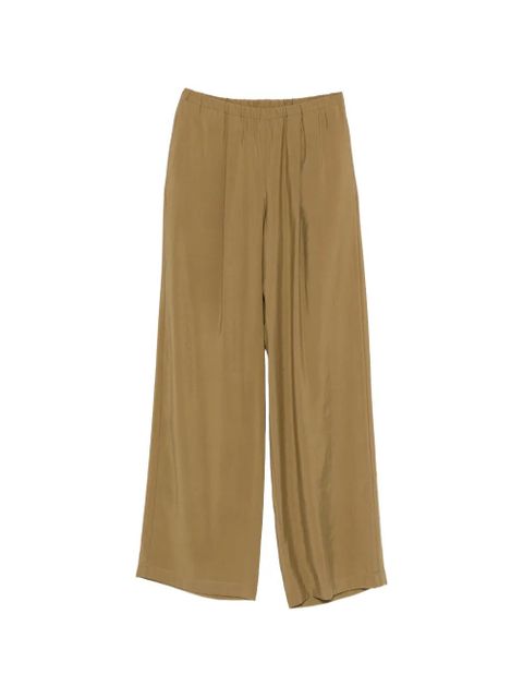 Alysi pocket elasticated palazzo pants - Brown - zdjęcie produktu nr 1