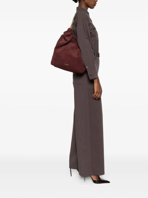 DeMellier Miami suede shoulder bag - Red
