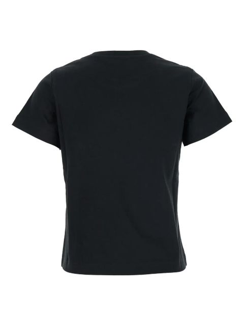 Moncler heart-logo T-shirt - Black