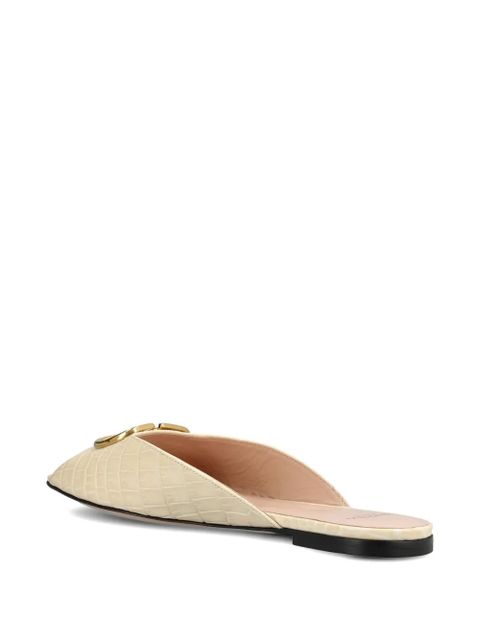 Valentino Garavani logo-detail sandals - Yellow