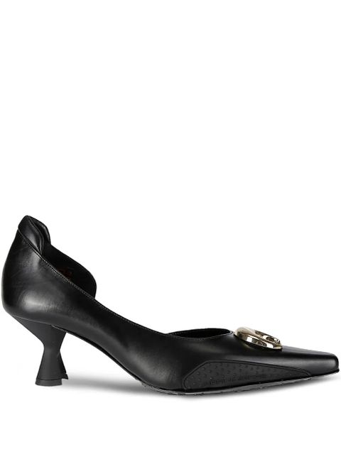 Marine Serre 60mm leather pumps - Black - zdjęcie produktu nr 1