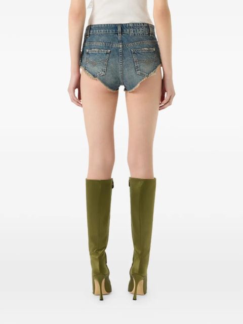 Blumarine butterfly shorts - Blue