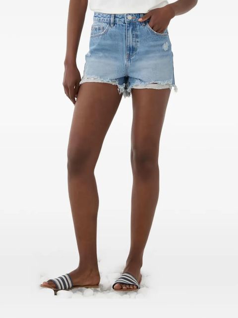 Eleh distressed frayed shorts - Blue - zdjęcie produktu nr 2