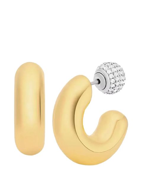 Michael Kors beaded-hoop earrings - Gold - zdjęcie produktu nr 1