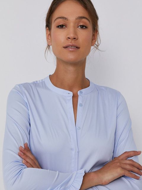 Mos Mosh koszula damska slim ze stójką