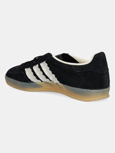 adidas Originals sneakersy zamszowe Gazelle Indoor damskie kolor czarny JS1412