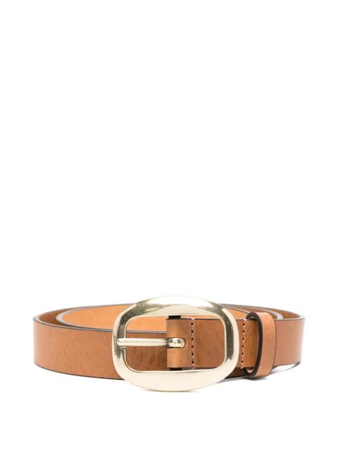 ISABEL MARANT oval buckle belt - Neutrals - zdjęcie produktu nr 1