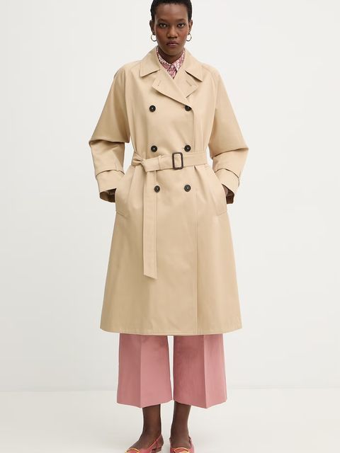 Weekend Max Mara płaszcz bawełniany SNINFA