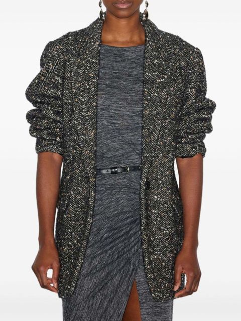 MARANT ÉTOILE Hayden single-breasted blazer - Black