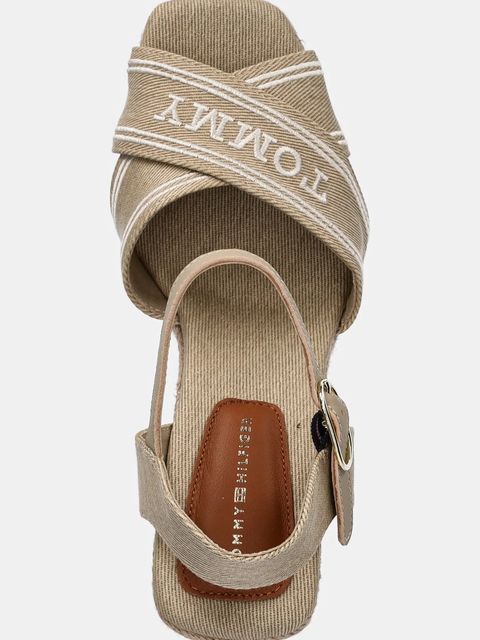 Tommy Hilfiger sandały TOMMY HILFIGER ESPAD HIGH WEDGE