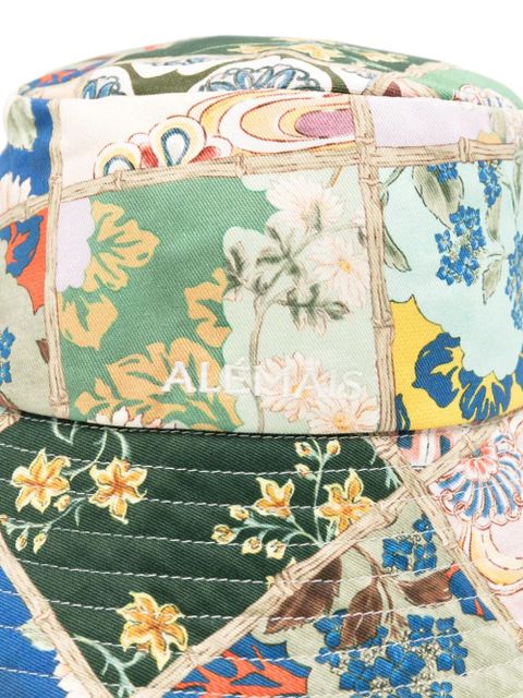 ALEMAIS patchwork bucket hat - Neutrals - zdjęcie produktu nr 2