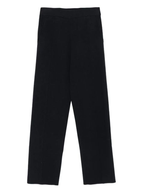 Max Mara high-waisted straight-leg trousers - Black - zdjęcie produktu nr 1