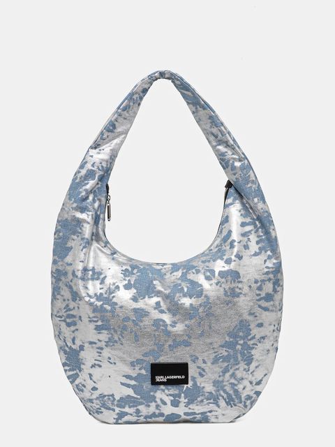 Karl Lagerfeld Jeans torebka kolor niebieski B1W30177 - zdjęcie produktu nr 1