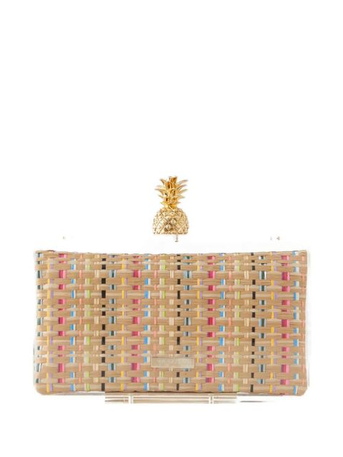 Aquazzura Mustique clutch - Neutrals