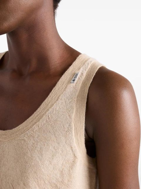 Prada cashmere tank top - Neutrals