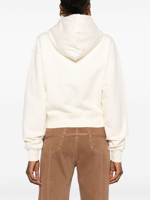 Jacquemus cropped hoodie - Neutrals