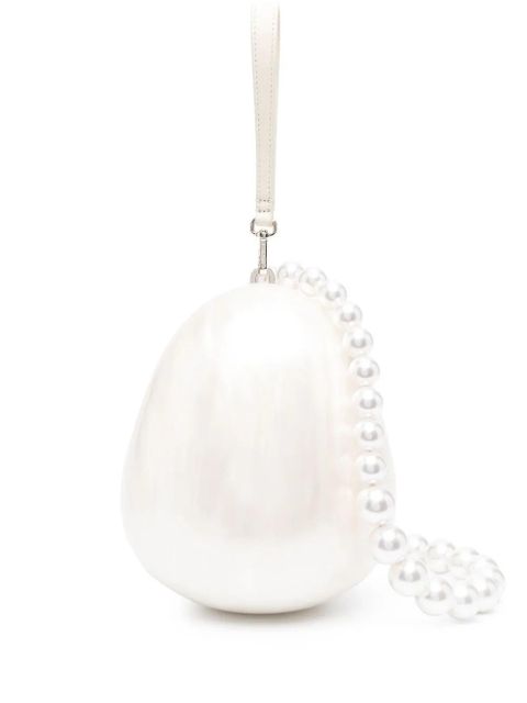 Simone Rocha Egg faux pearl tote bag - Neutrals - zdjęcie produktu nr 1