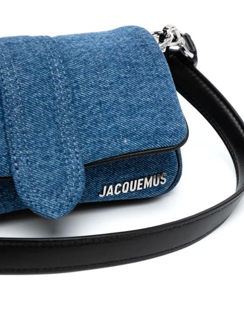 Jacquemus Le Petit Bambimou denim mini bag - Blue