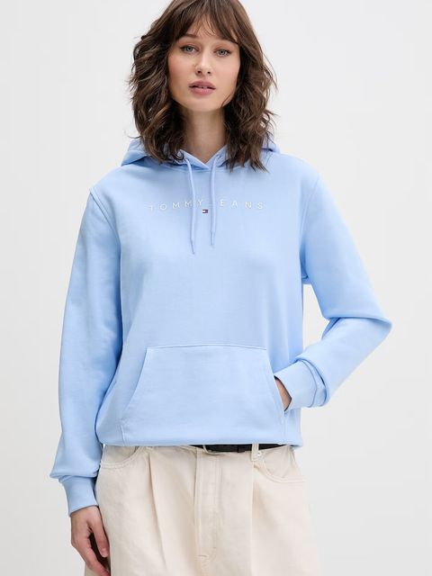 Tommy Jeans bluza z kapturem damska bawełniana z elastanem - zdjęcie produktu nr 1