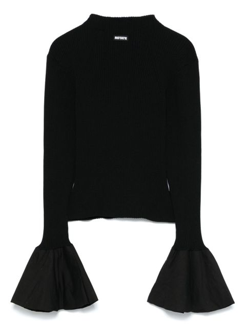 ROTATE BIRGER CHRISTENSEN Kapa Balloon jumper - Black - zdjęcie produktu nr 2