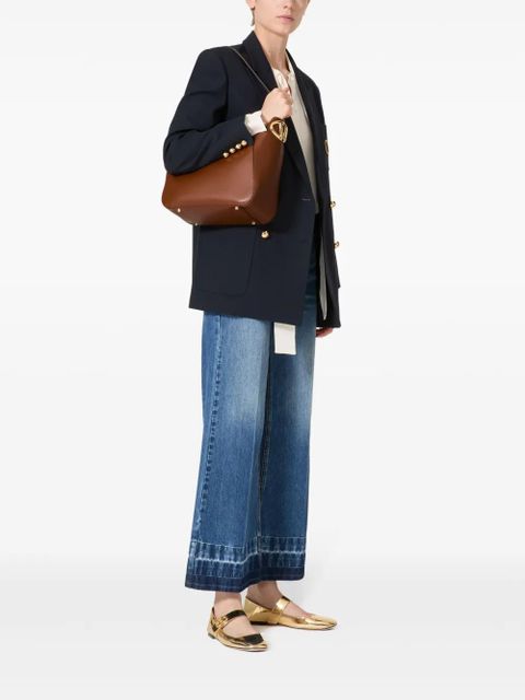 Valentino Garavani VLogo Side bucket bag - Brown - zdjęcie produktu nr 2