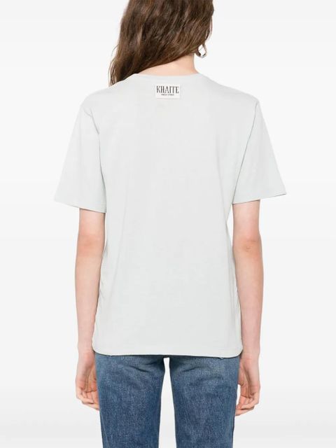 KHAITE cotton T-shirt - Blue