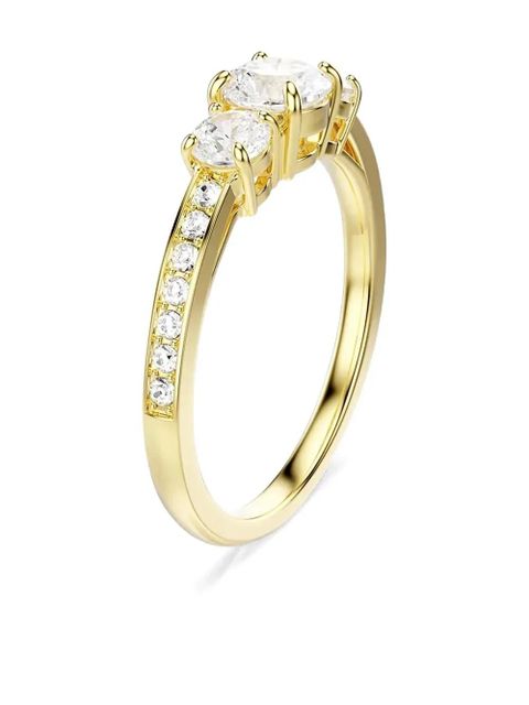 Swarovski Stilla Attract three-stone ring - Gold - zdjęcie produktu nr 2