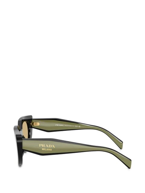Prada Eyewear oval-frame sunglasses - Black