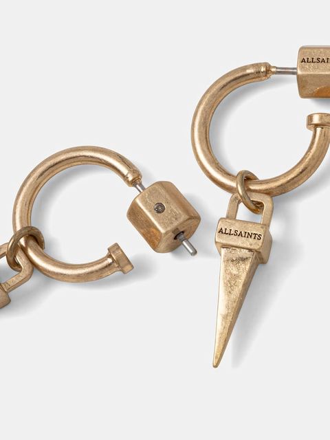 AllSaints kolczyki damskie metalowe - zdjęcie produktu nr 1