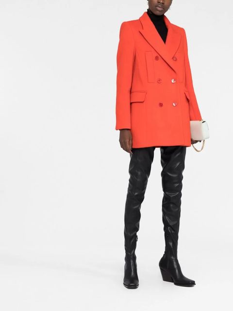 ISABEL MARANT double-breasted short coat - Red - zdjęcie produktu nr 2