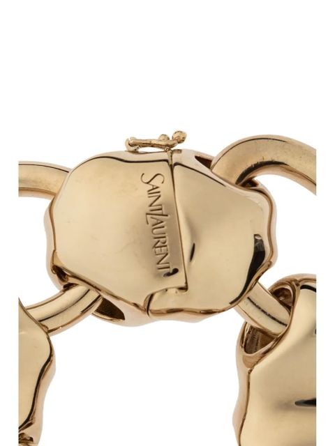 Saint Laurent Shell Chain bracelet - Gold