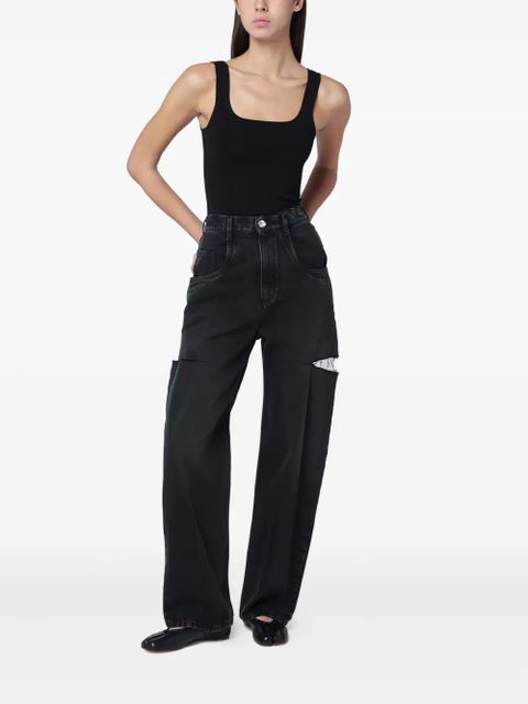 ENTIRE STUDIOS square-neck top - Black - zdjęcie produktu nr 2